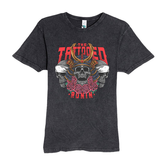Vintage T Shirt with The Tattooed Ronin Design 